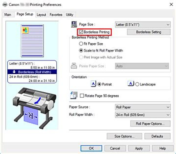 Can you print without margins?